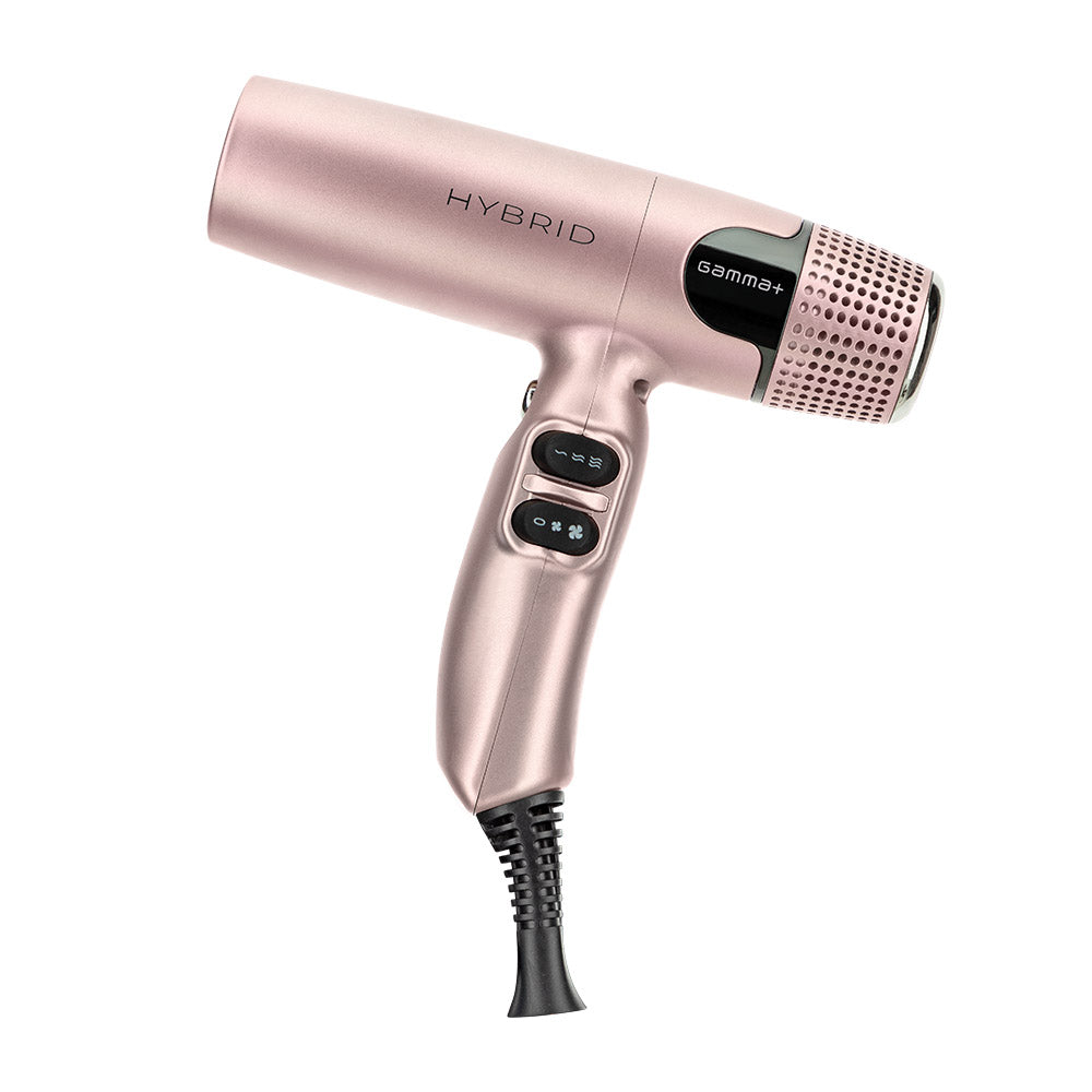 Gamma+ Rose Gold X-Hybrid Hair Dryer