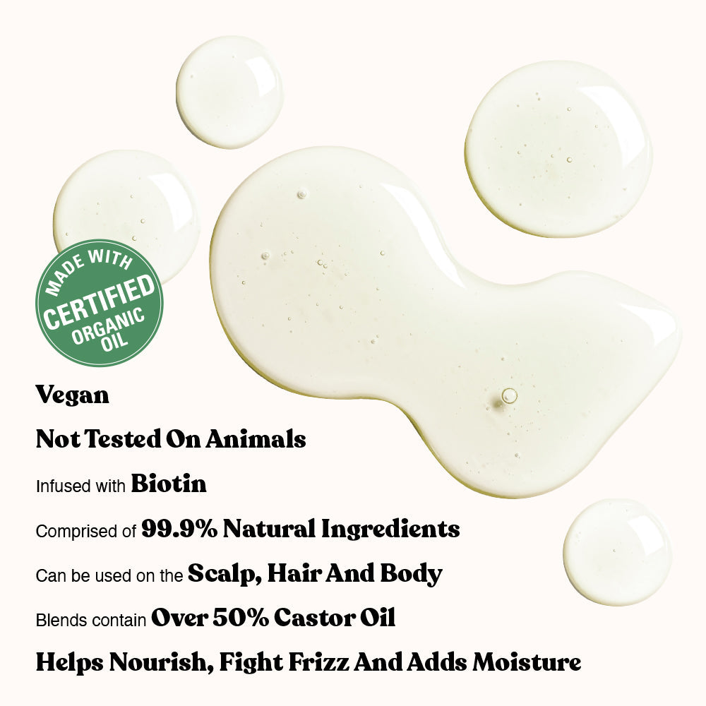 Red by Kiss Natural Hair Oil - Jamaican Castor 2.5oz.
