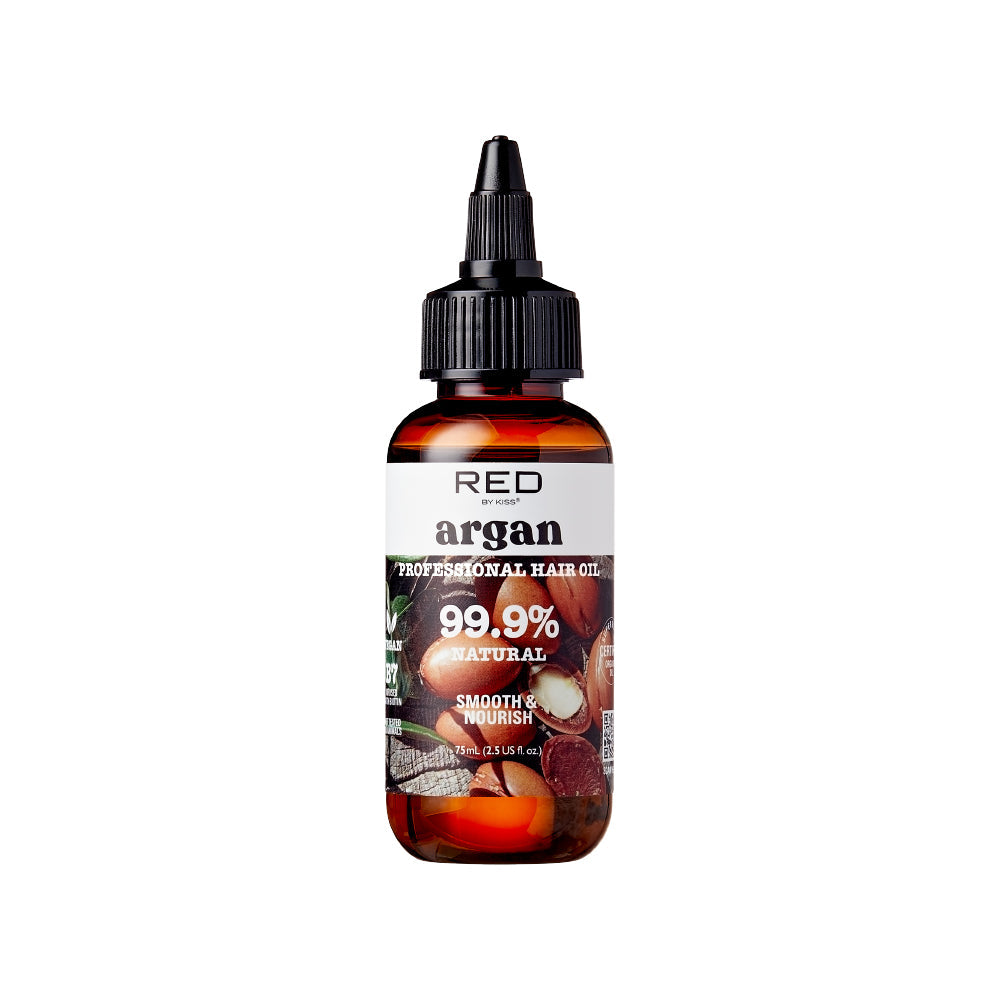 Red by Kiss Natural Hair Oil - Argan 2.5oz.