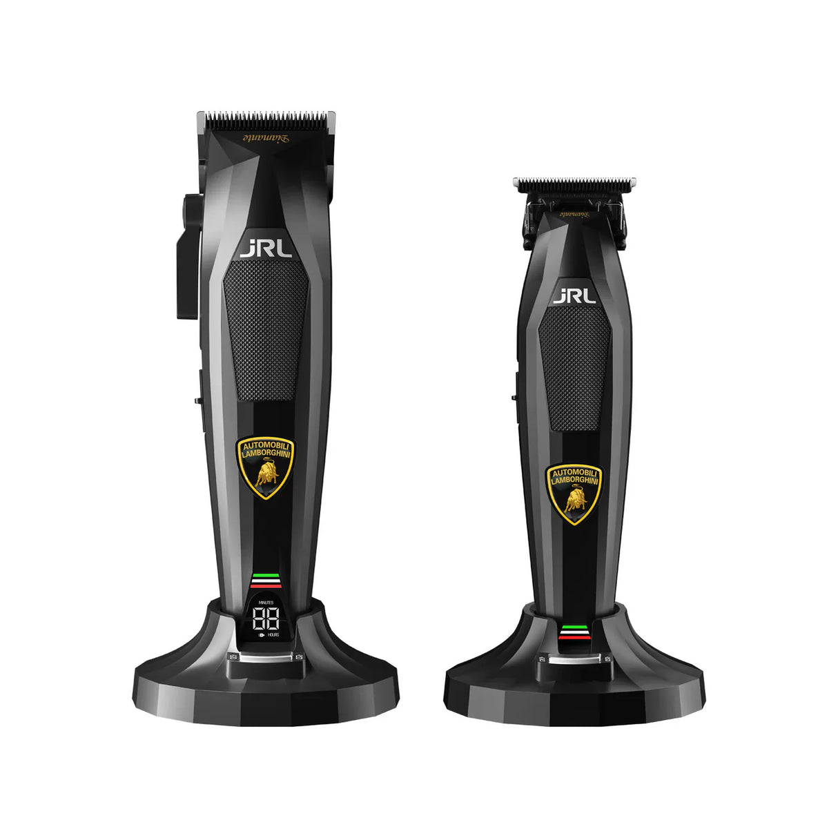 JRL Clipper + Trimmer Set - Black Lamborghini Diamante Collection