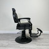 Sultan Barber Chair - Black