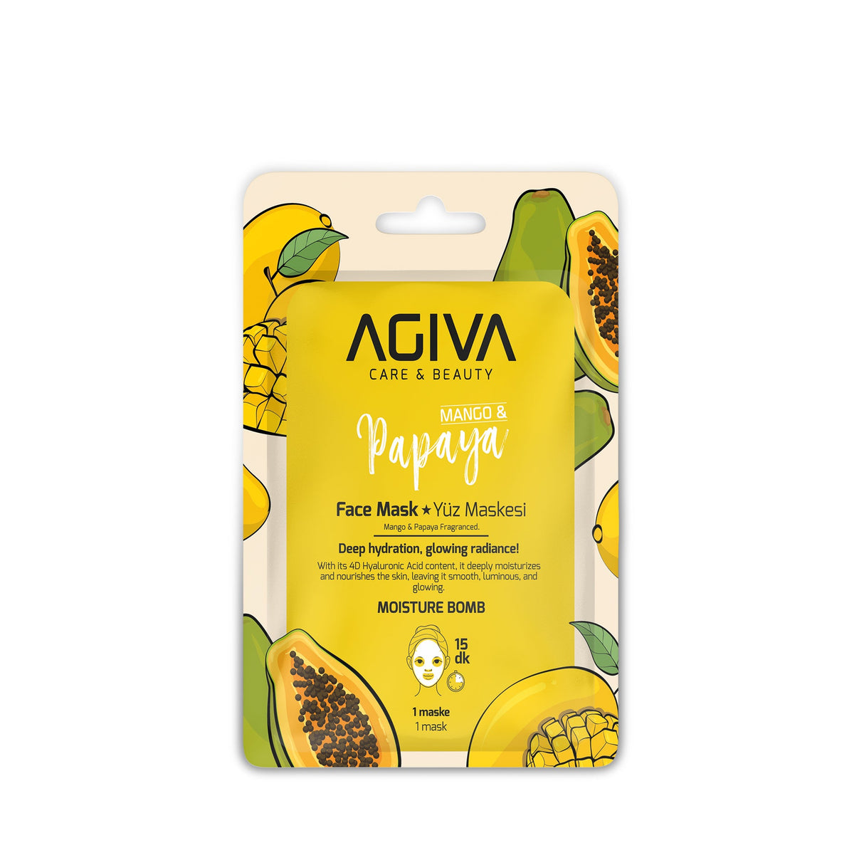 Agiva Care & Beauty Sheet Mask