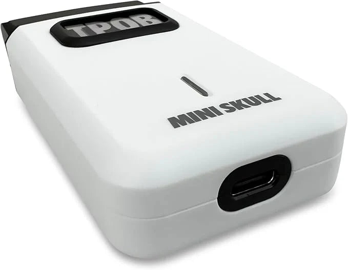 TPOB Mini Skull Single Foil Shaver - Whiteout Edition