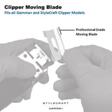 Gamma + Fixed Steel Faper Blade + Deep Slim Cutting Blade Set