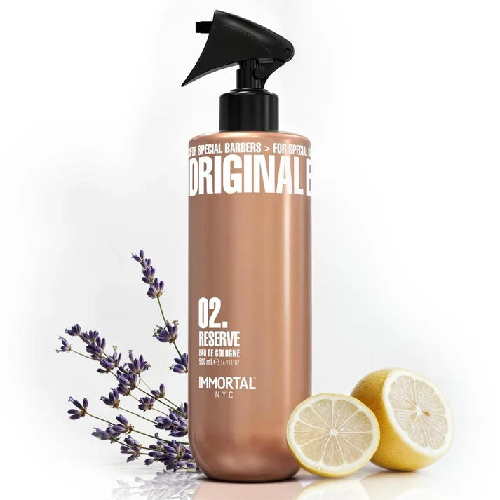 Immortal Reserve Eau de Cologne Original Aftershave 500ML