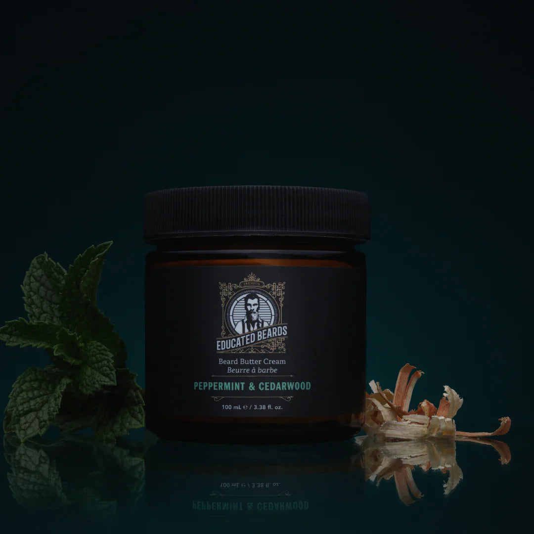 Educated Beards Peppermint Cedarwood Beard Butter Cream 118ml