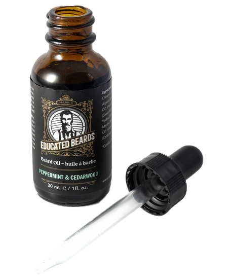 Educated Beards Peppermint Cedarwood Beard Oil 30ml