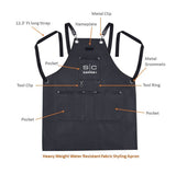 S|C  Waterproof Barber Apron
