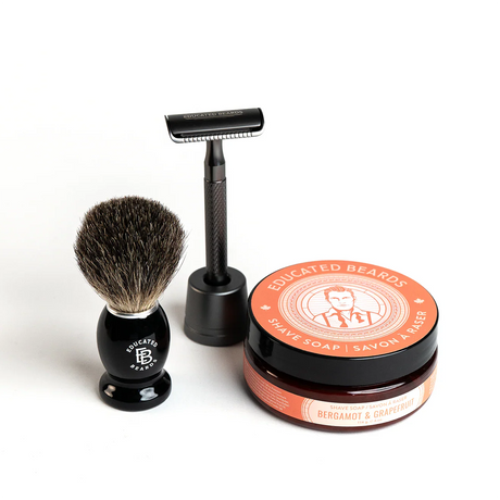 Educated Beards Bergamot & Grapefruit Shave Kit