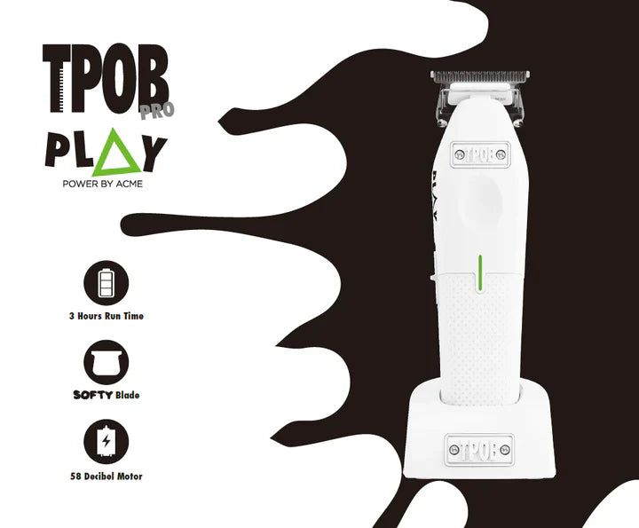 TPOB Play Trimmer Whiteout with Softy Blade - Empire Barber Supply