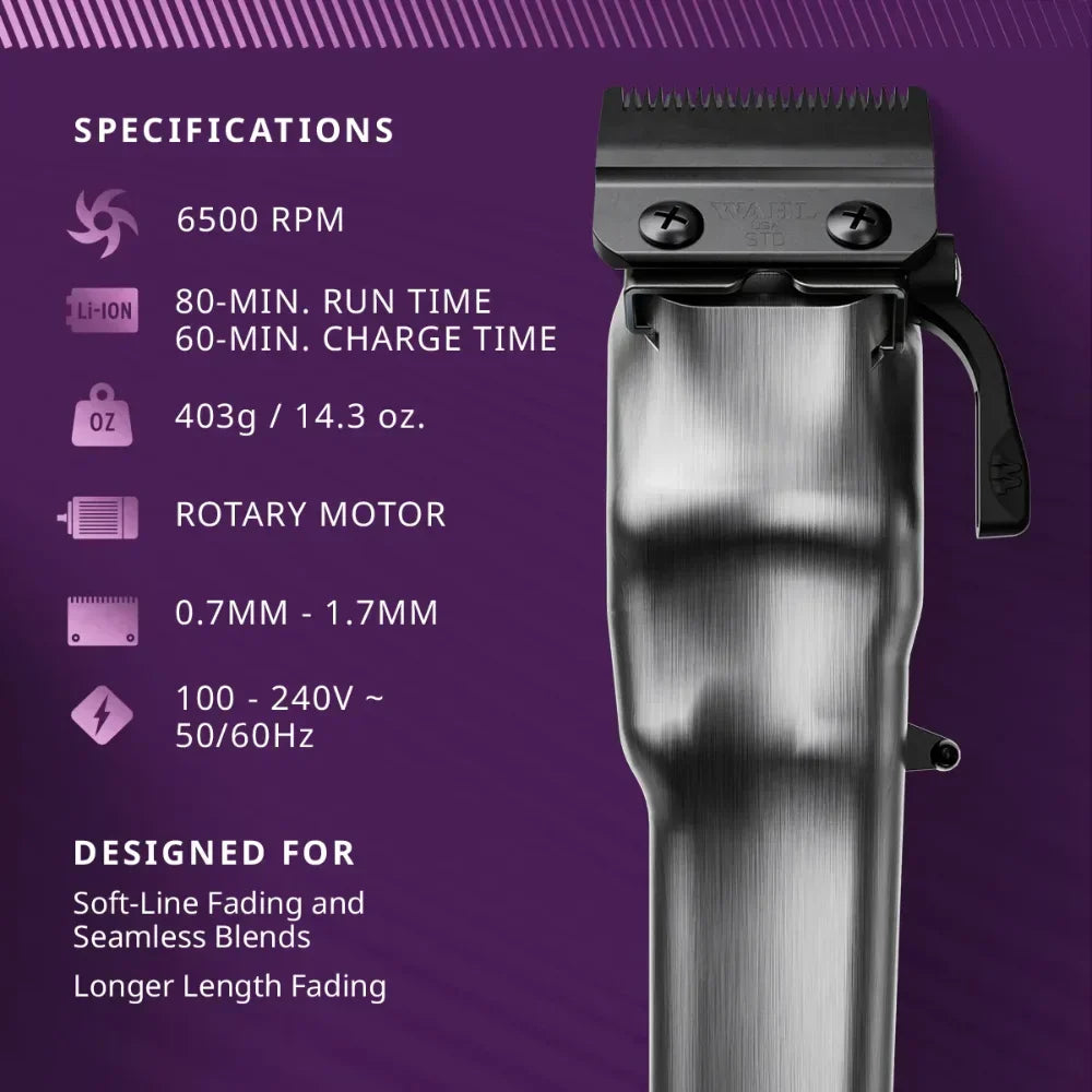 Wahl 5 Star Cordless Legend Li Clipper  - Purple