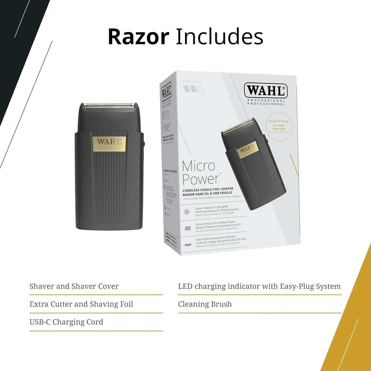 Wahl Micro Power Single Foil Shaver