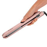 Gamma+ Rose Gold X-Hybrid Hair Straightening 1" Iron