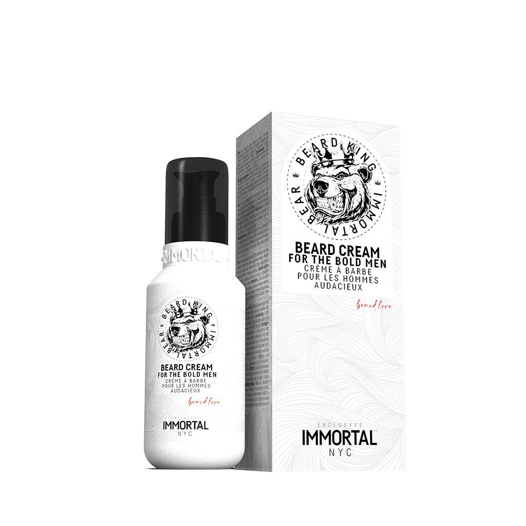 Immortal NYC Beard King Beard Styling Care Cream 100ML (CS)