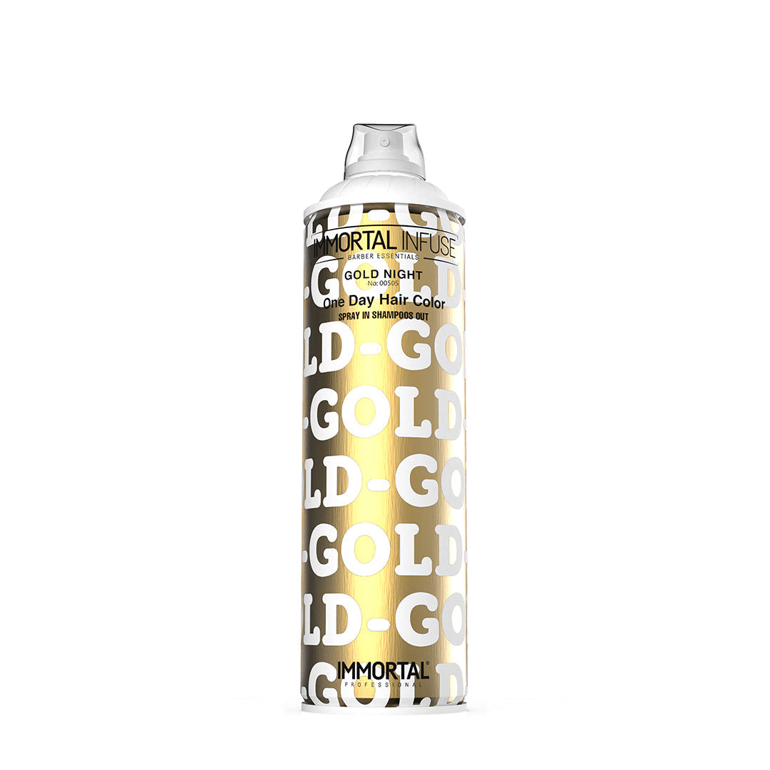 Immortal Infuse One Day Hair Color Spray Gold Night 200ML (CS)