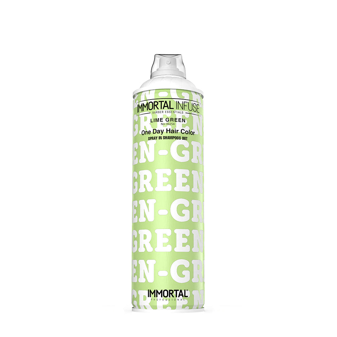 Immortal Infuse One Day Hair Color Spray Lime Green 200ML (CS)