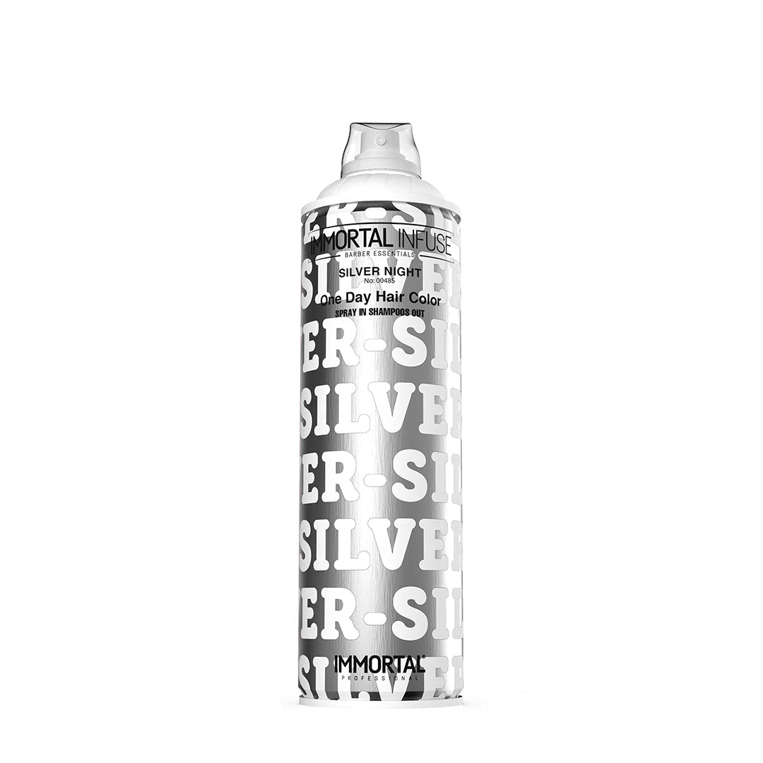 Immortal Infuse One Day Hair Color Spray Silver Night 200ML (CS)