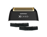 Gamma + Gold Titanium Double Foil Head and Echo Cutters Set