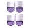 Andis Master Dual Magnet Large 4-Comb Set - Empire Barber Supply