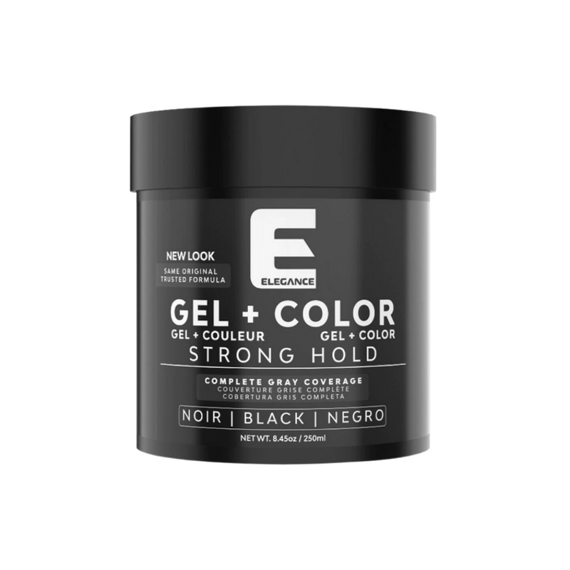 Elegance Black Color Gel 250ml - Empire Barber Supply