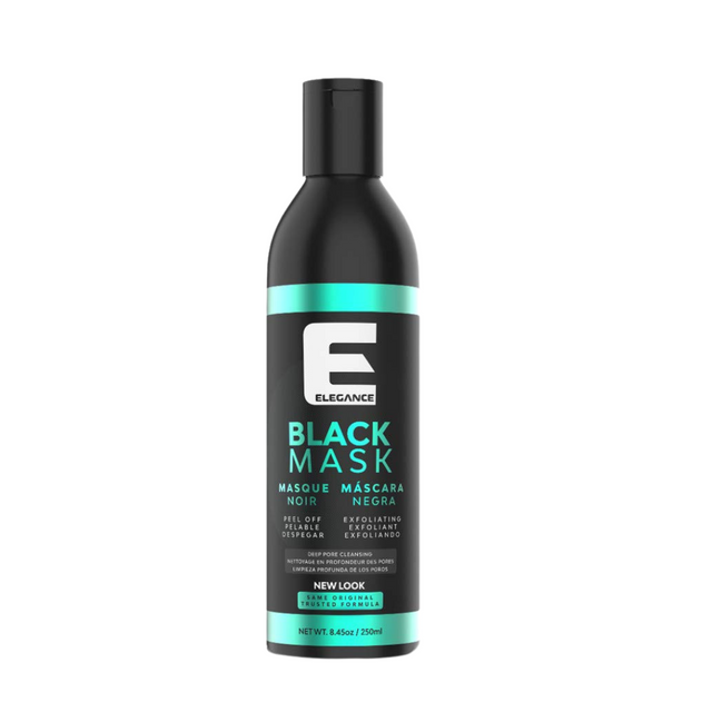 Elegance Black Peel-Off Facial Mask 250 ml - Empire Barber Supply