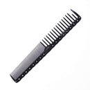 Y.S. Park 332 Round Tooth Cutting Comb Carbon 185mm