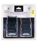 Andis Master Premium Metal Clip Comb Set - Empire Barber Supply