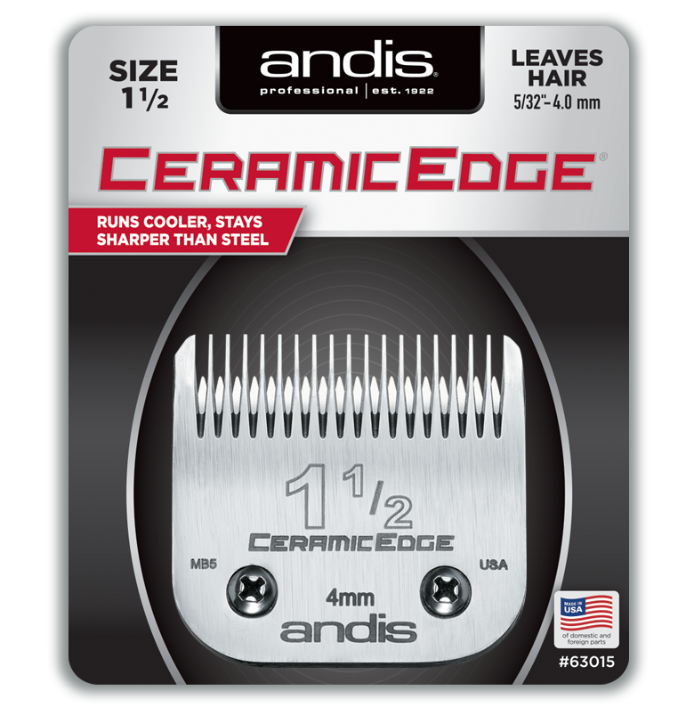 Andis CeramicEdge Detachable Blade, Size #1.5