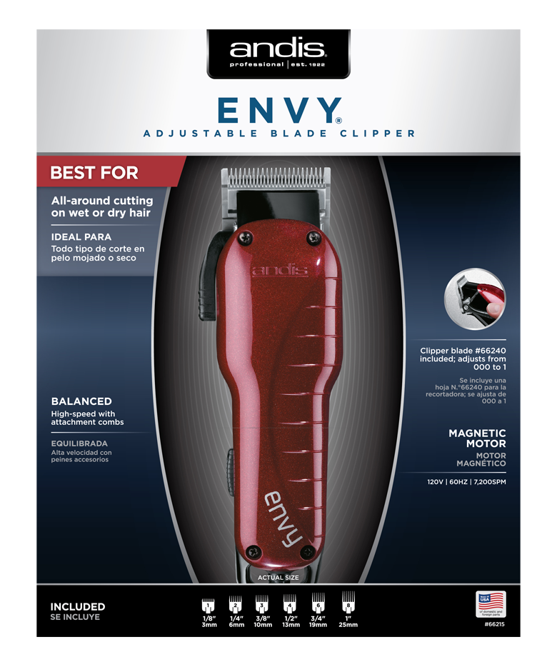 Andis Envy Clipper - Empire Barber Supply