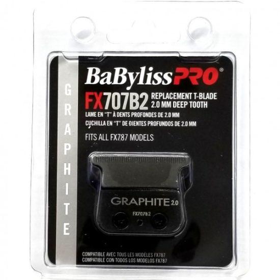 BabylissPro Skeleton Trimmer Replacement Blade - Graphite Deep Tooth - Empire Barber Supply
