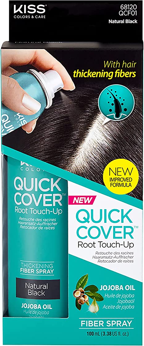Kiss Quick Cover Root Touch Up Fiber Spray 100ml
