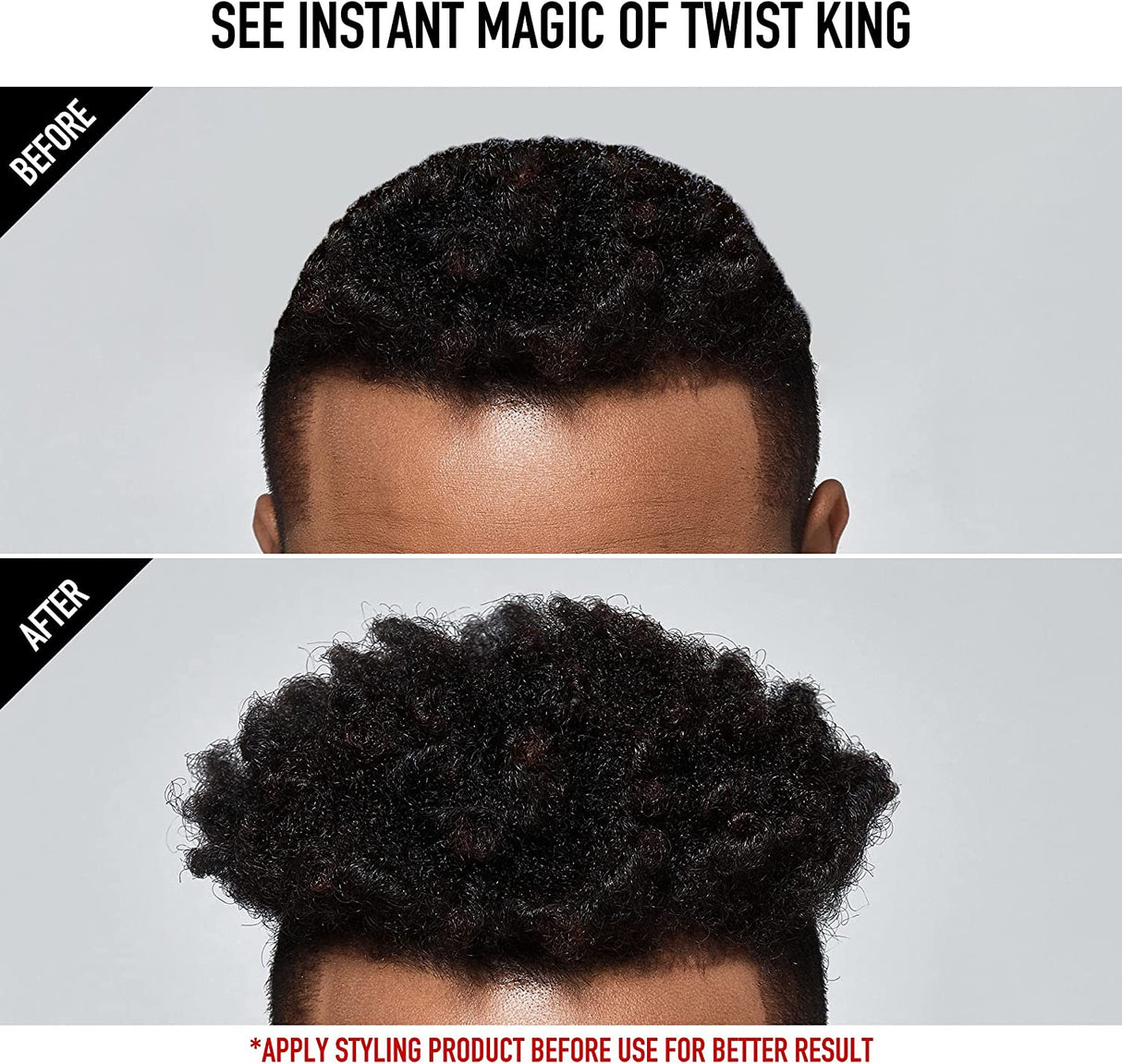 Red by Kiss Premium Twist King Luxury Twist Styler - Washable & Durable