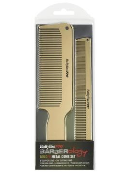 BabylissPro GoldFX Metal Comb Set - Empire Barber Supply