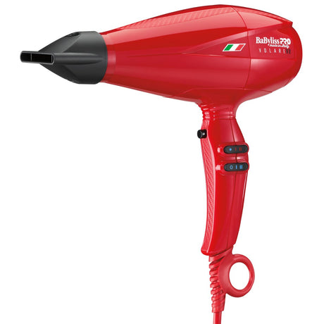 BabylissPro Hair Dryer Volare Red - Empire Barber Supply