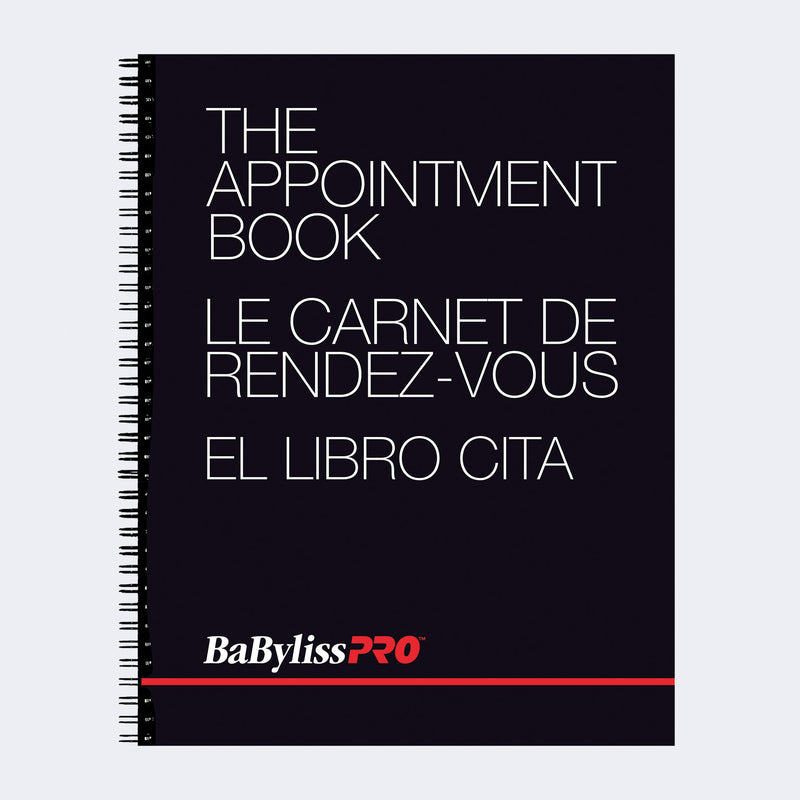BabylissPro Appointment Book 4 Columns