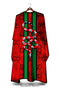 Barber Mood Red GG Snake Cape