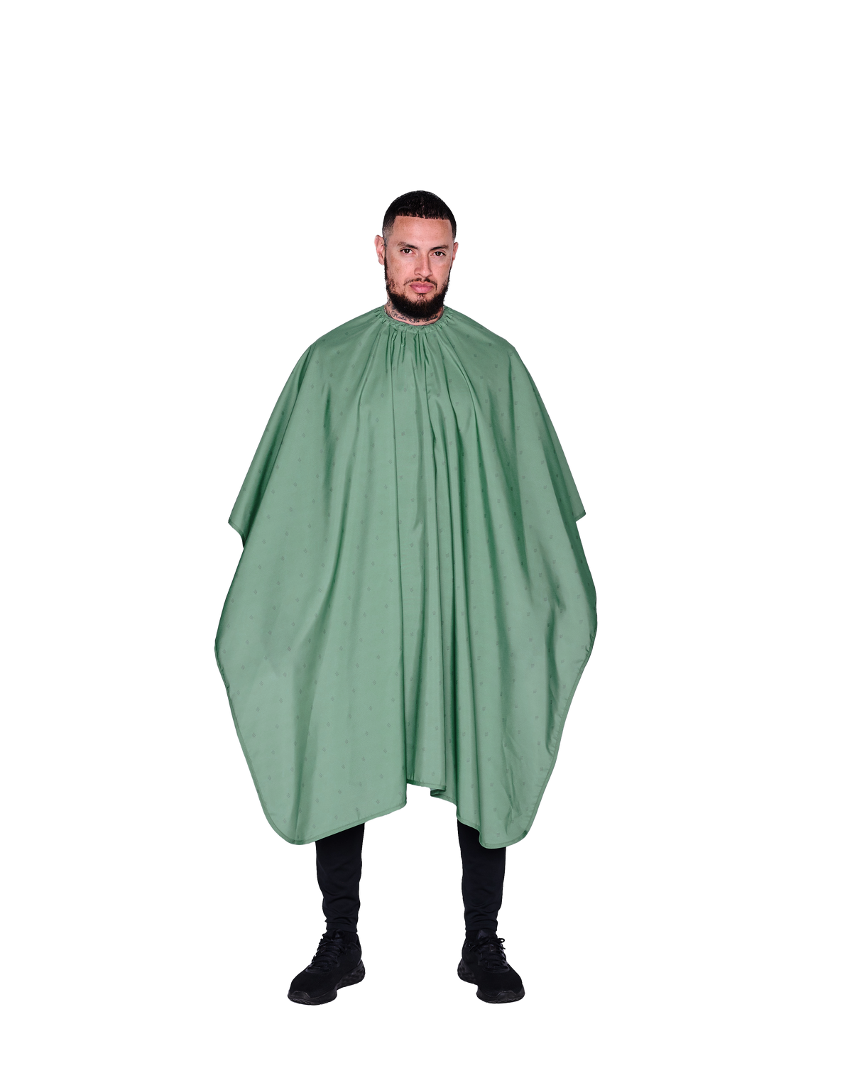 Barber Strong The Barber Shield Cape - Army Green