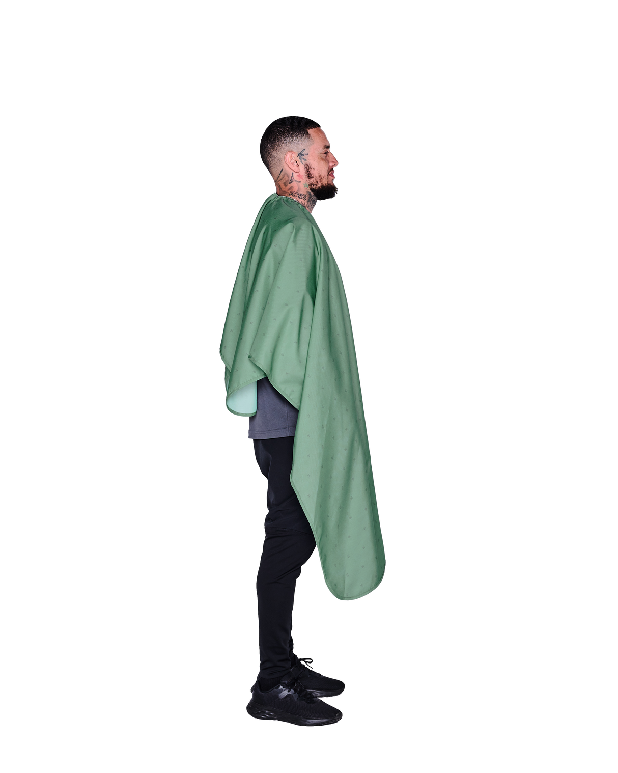 Barber Strong The Barber Shield Cape - Army Green