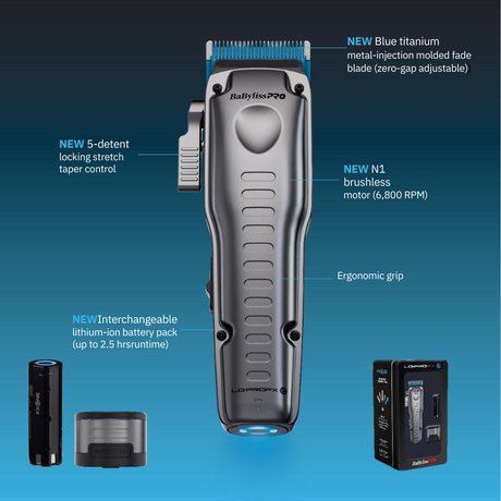 BaBylissPro LOPROFX FXONE High Performance Clipper