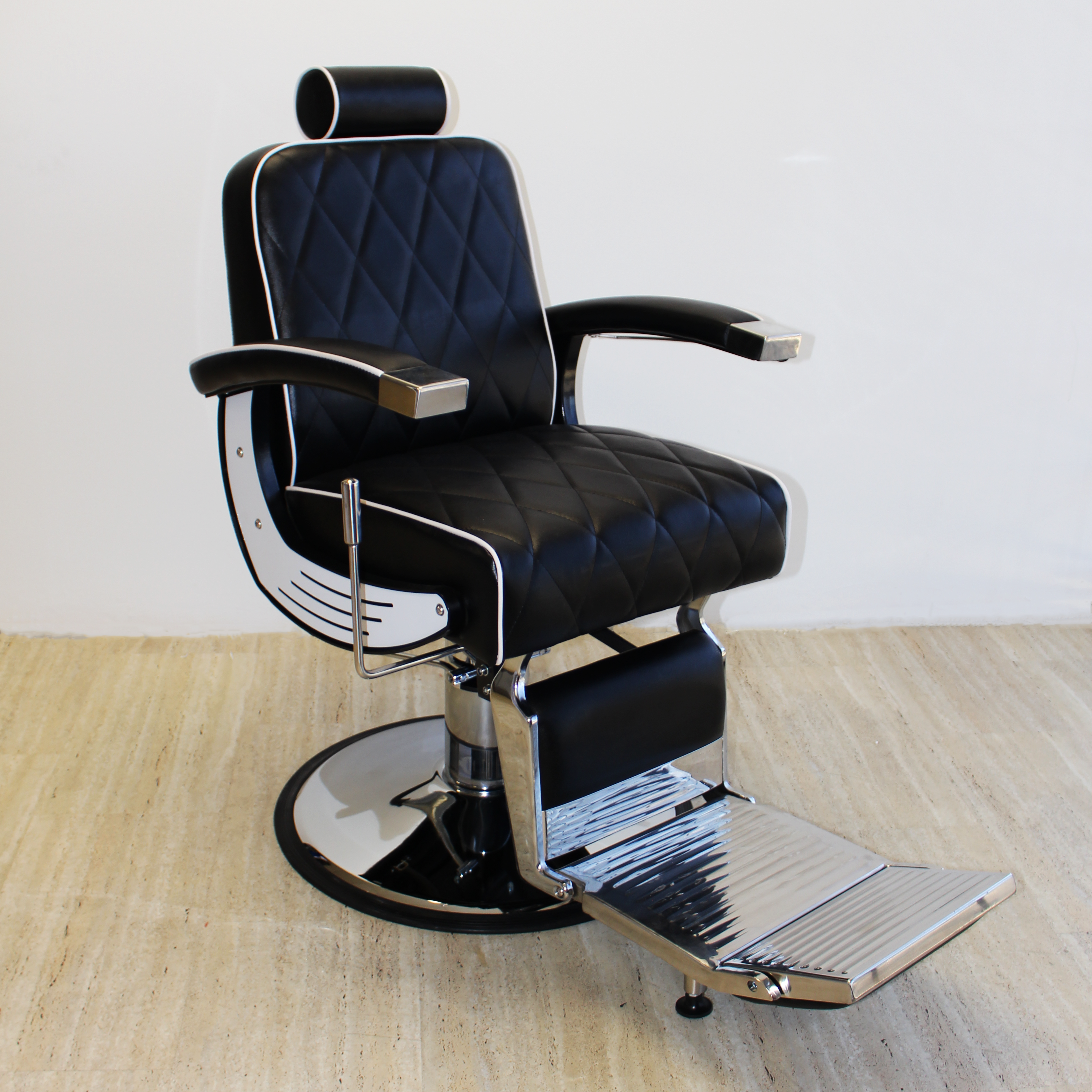 Bursa Barber Chair - Premium Black – Empire Shop