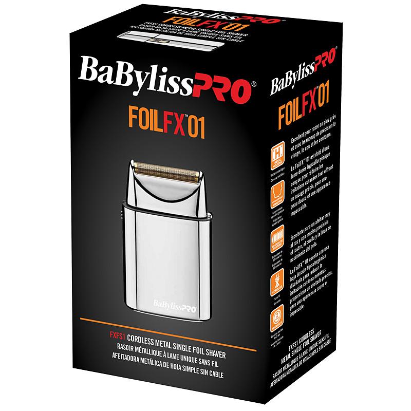 BabylissPro Cordless Metal Single Foil Shaver - Empire Barber Supply
