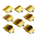 Ideal 8-Pack Premium Wahl Cutting Guides GOLD
