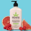 Blushing Grapefruit & Raspberry Creme Herbal Body Moisturizer 17 OZ.