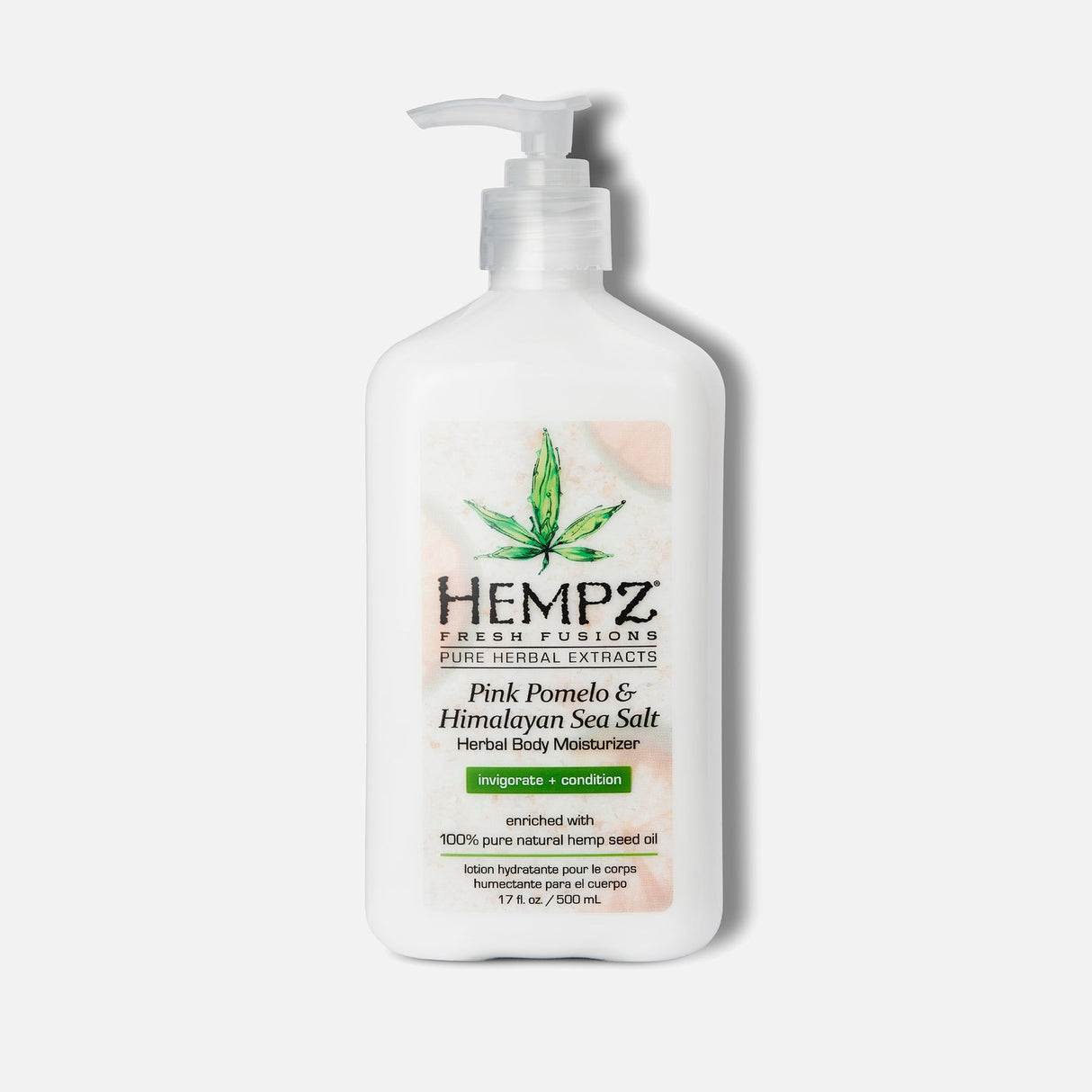 Fresh Fusions Pink Pomelo & Himalayan Sea Salt Herbal Body Moisturizer 17 OZ.