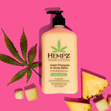 Sweet Pineapple & Honey Melon Herbal Body Moisturizer