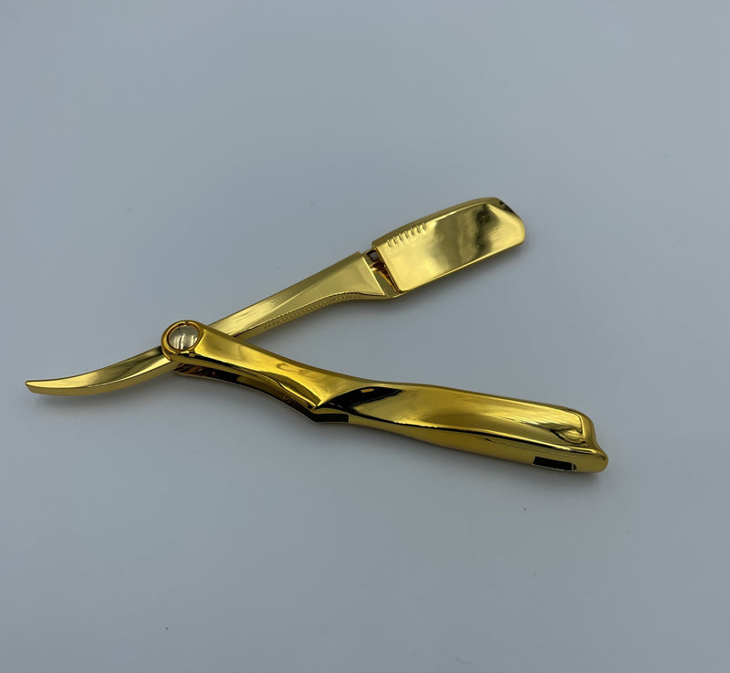 Ideal Elite Straight Razor Gold