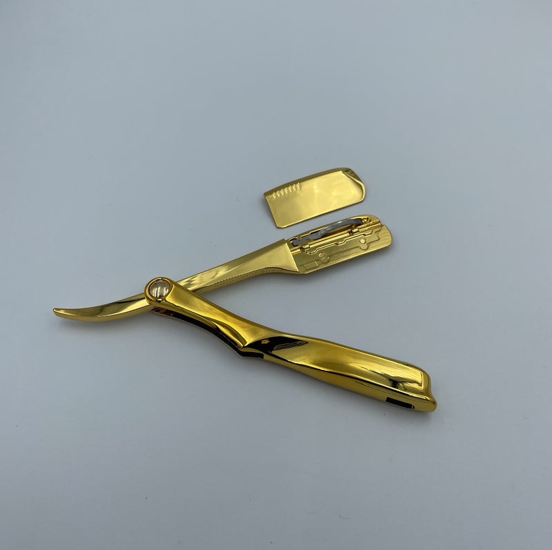 Ideal Elite Straight Razor Gold