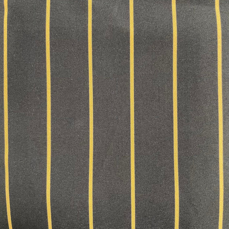 Barber Mood Black W/ Gold Pinstripes Cape