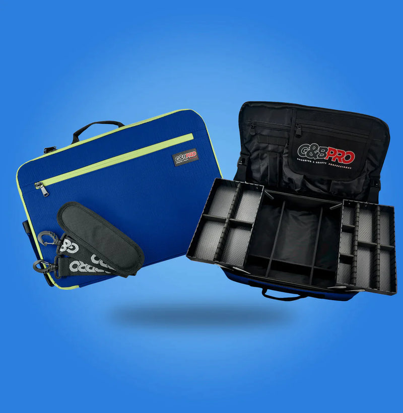 G&B Pro Clutch Size | All-In-One Mobile Station "Electric Blue"