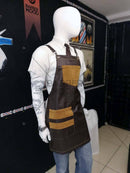 Leather/ Denim Apron